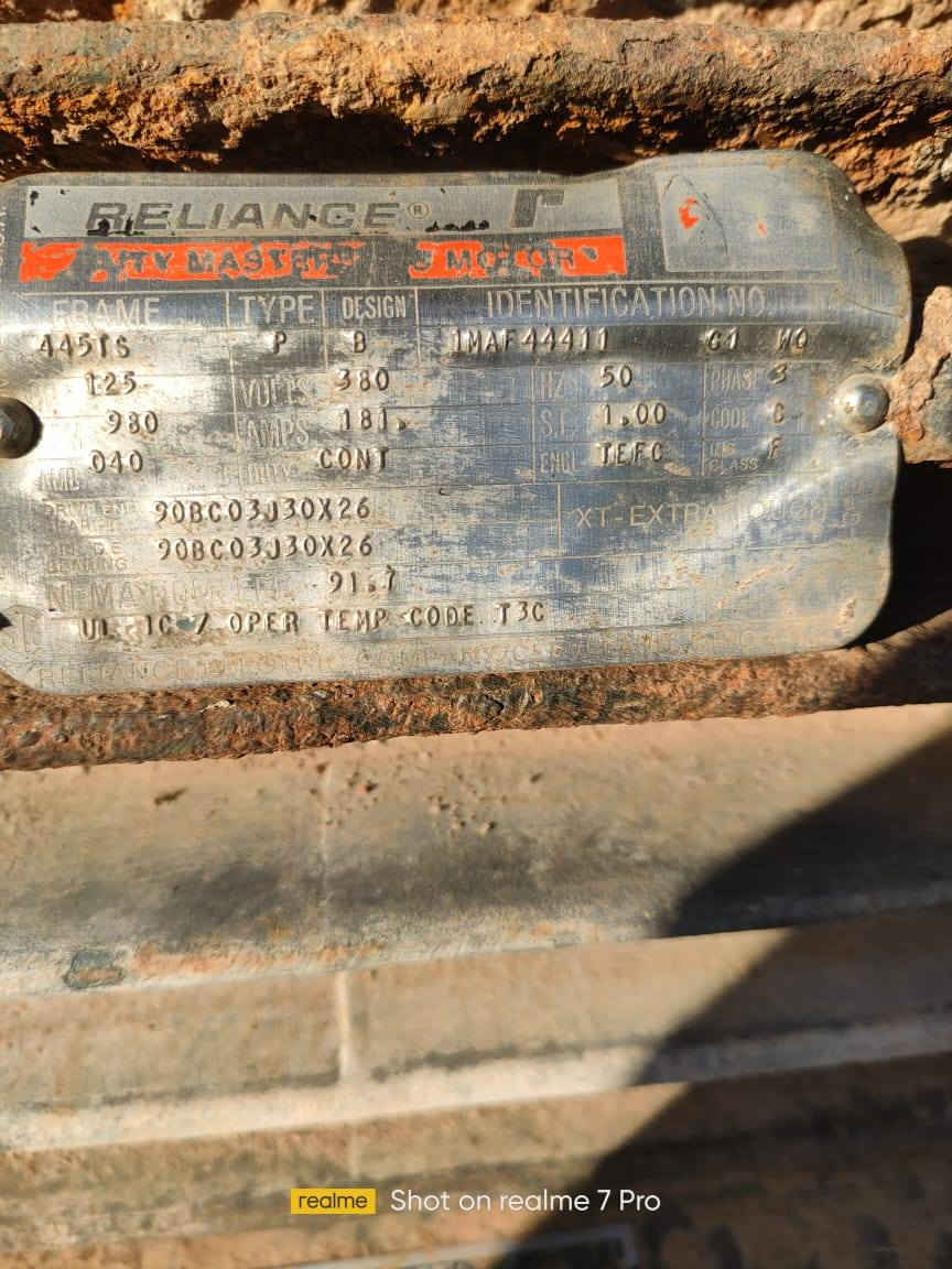 سلام عليكم من رخصت مدير الكروب المحترم هذني ماطورات ضد الانفجار عدد3بلاديات 125حصان الفره مالتهن 1000موجودات بغداد تفاصيل اكثر‏‪0770 798 4017‬‏
