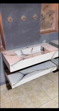 مغاسل مودرن بورسلين حسب الطلب والقياس واللون والديكور حسب مزاجك ☺️ للت...