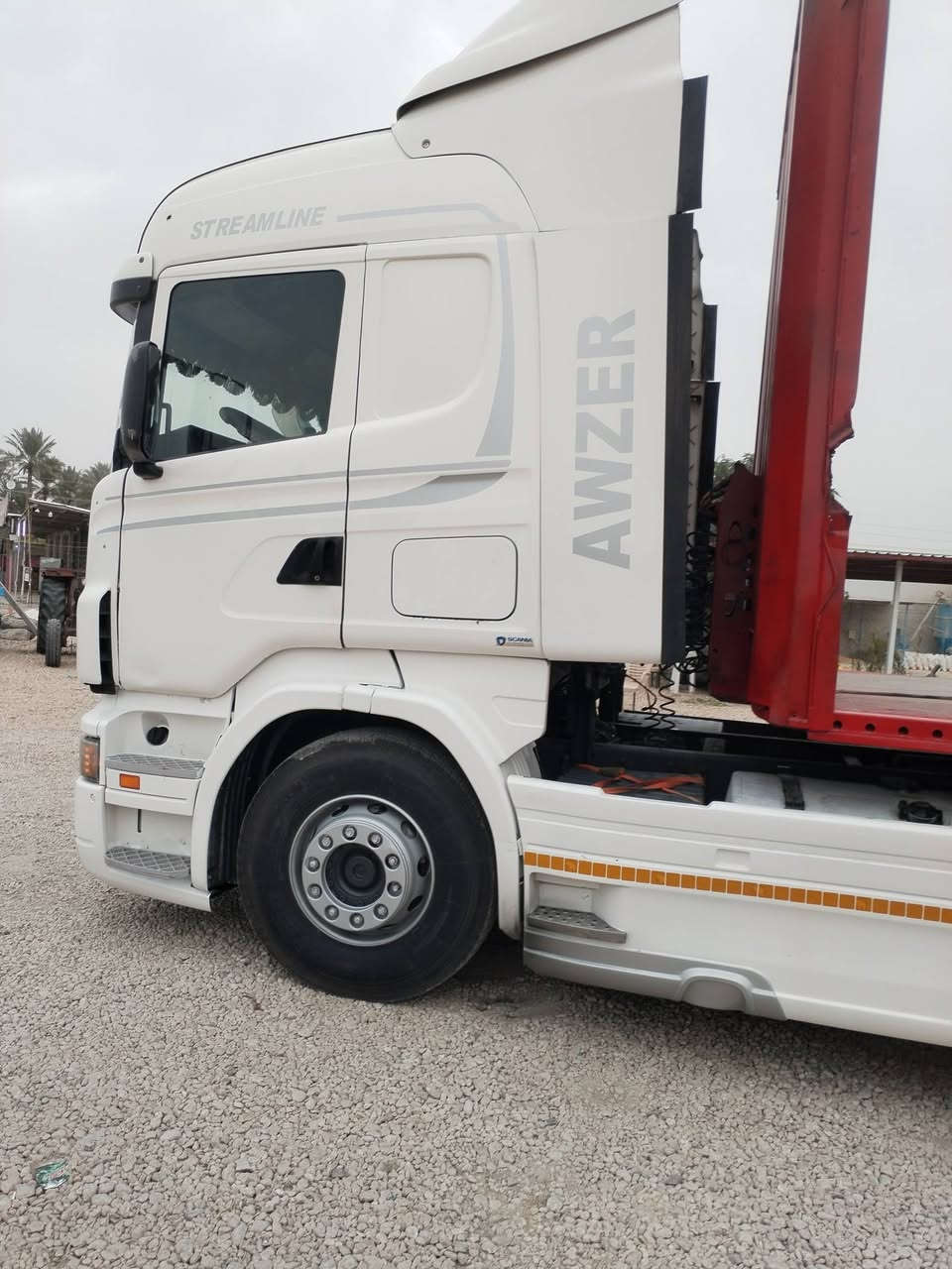 سكانيه للبيع
***********
***********
رأس وعربانه مرسمه سنويه ل ٢٨ تحويل محرك نجكسن عربانه دزك بريك كير ٣ ب٣
رتايدر تبريد سيار مكفوله شاصي قماره محرك كير 
لحله جبله معرض النصراوي
