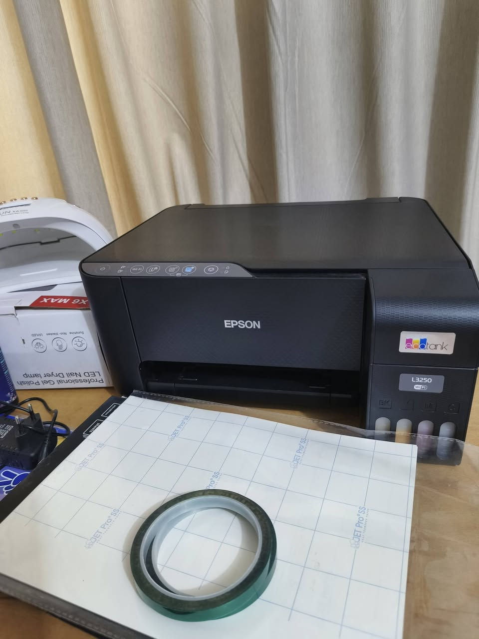 مشروع طباعة للبيع
استعمال قليل 

مكبس حراري 1*5

طابعة ابسون L3250  ( حراري مع احبارحرارية) 

جهاز ريزن UV مع ريزن و ورق شيرنك 

اوراق طباعة حرارية 

لاصق حراري 

أكواب و مطارات متنوعة عدد القطع 18


**إذا كنت صاحب هذا الإعلان وتريد حذفه لأي سبب، رجاءا أرسل رسالة إلى الدعم الفني**