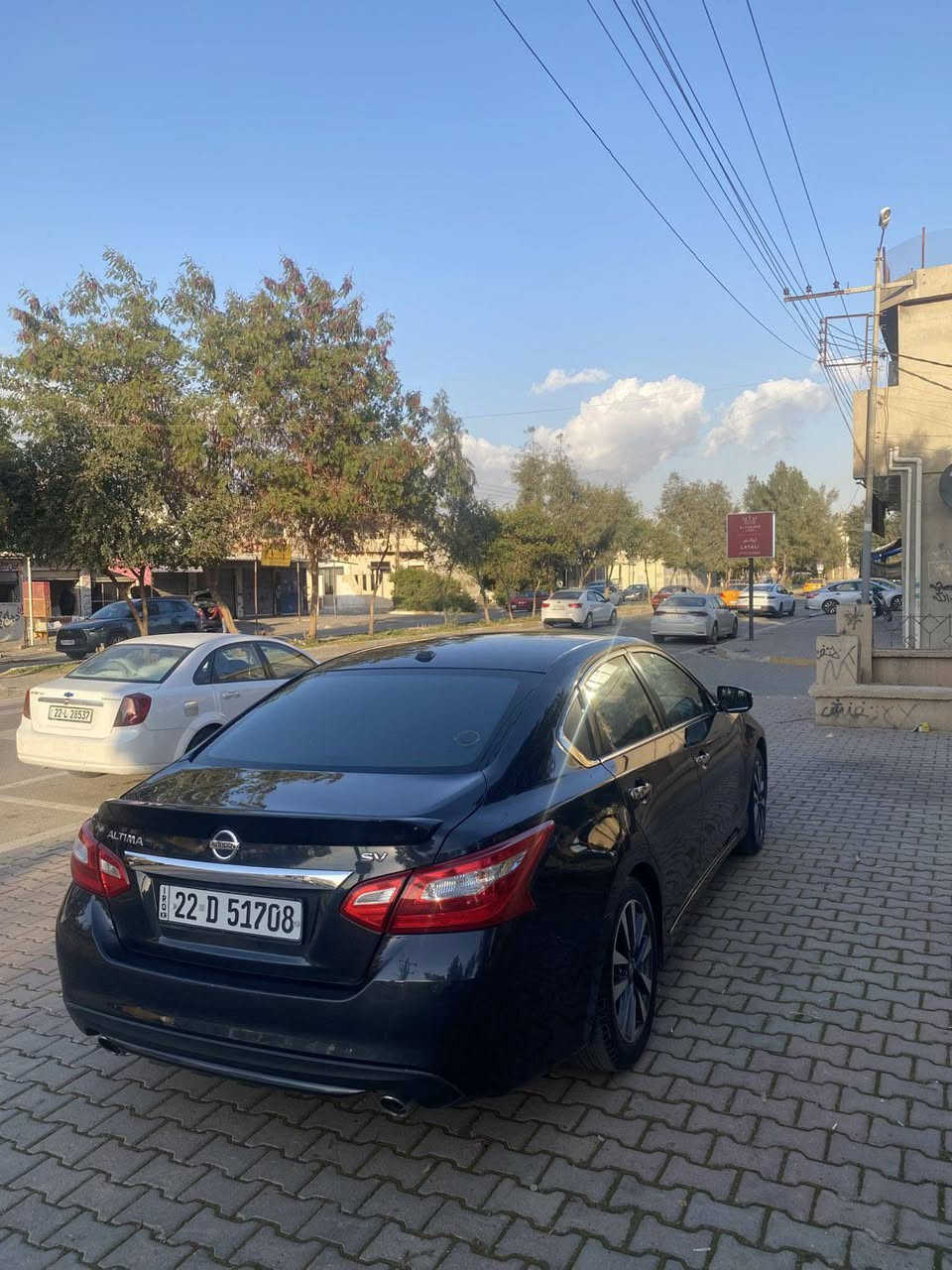 السلام عليكم للبيع نيسان التيما امريكيي مديل 2017 SV محرك 2500رقم اربيل الموصفات معروفه مال SV( نص فول)  صوار حادث موجود بل منشور . 
بصمه
تحكمات ستيرين
كشن السائق كهرباء 
السياره بيها ضرر جاملغ سكن امامي بدون دواخل فقط صبغ   ‏االسياره ماشيه6 12 ميل
هزه وسنويه كله جيد كير ومكينه مكفولات على شرط تبريد وتدفئ ماشاء الله السعر  للاستفسار على رقم *********** مكان كركوك كركوك, العراق
