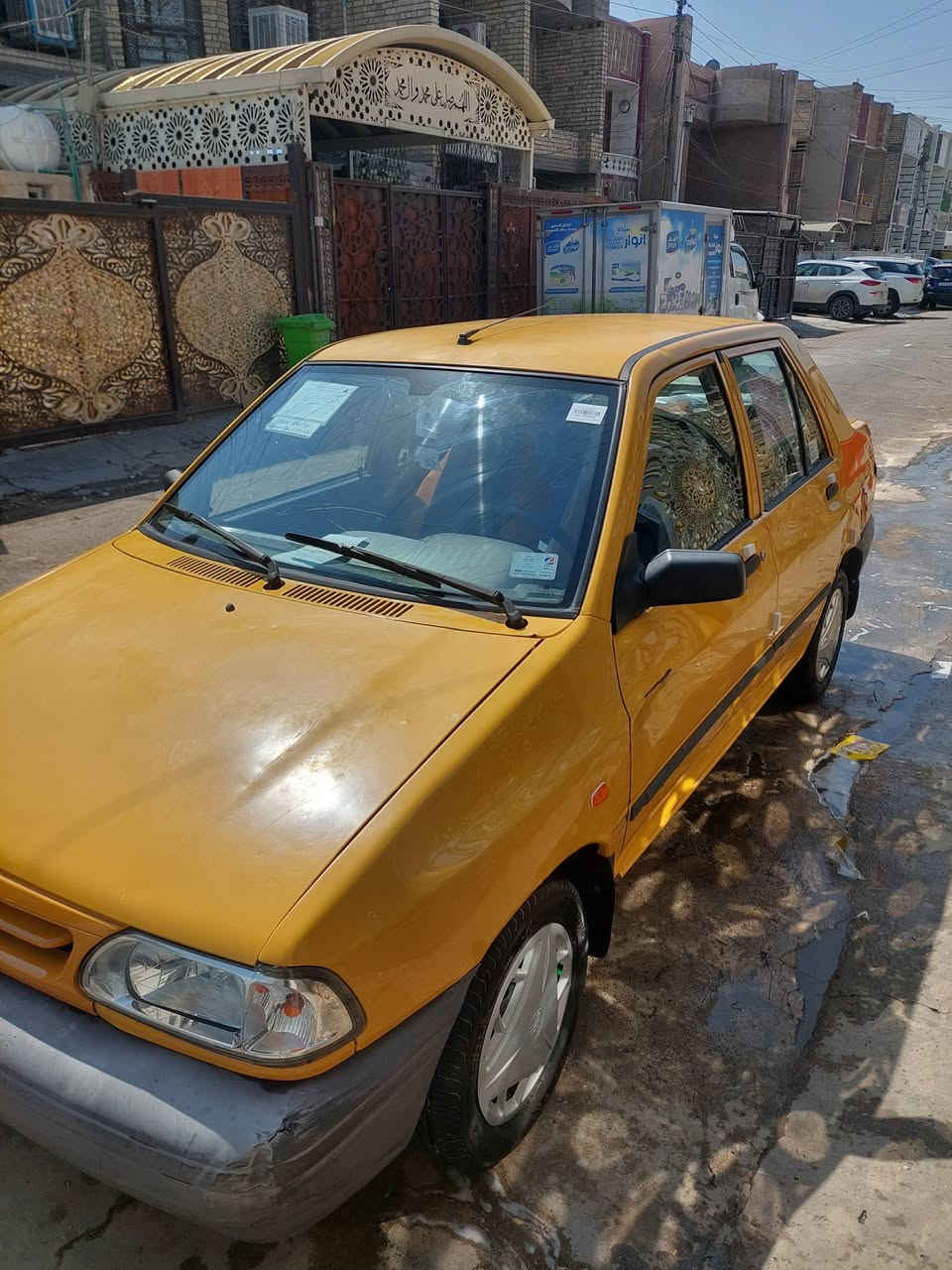 السلام عليكم سايبا موديل ٢٠١٥
مكفوله شواصي للغود 
قطره صبغ مابيها هيئه صفر 
تحويل ثاني يوم رقم بغداد 
تخم تاير جديد 
صدر جديد 
مدوشمه 
العنوان البنوك 
***********
