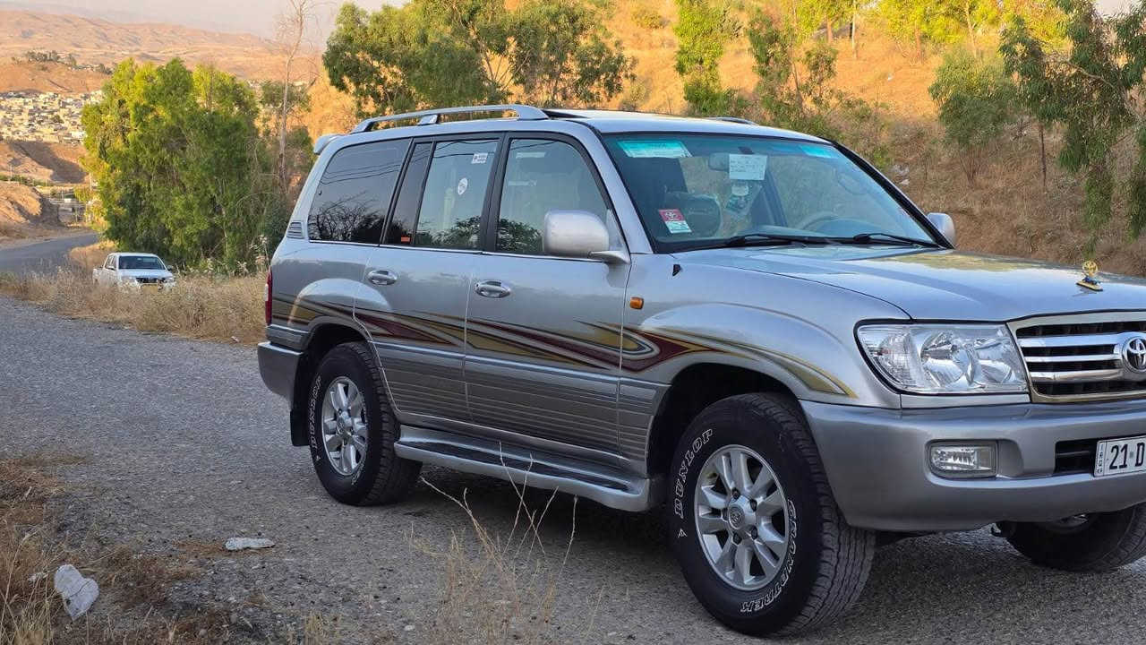 بۆفرۆشتن. 🩶🩶 للبیع

Land cruiser 2005 
مۆنیکا ٢٠٠٥ 
‏G.X.R
فوول مواسەفات 
تەحویلی ئەصڵ 

گێڕ ئۆتۆماتیک و ناو زەرد
سەلاجە و سڵاید 
فۆڕمیگا و قوفلی ئەکسل  دیفلۆک

سێ ڕیز کوشن و تەبرید مەرکەزی
تەنها خۆم بۆیاخم عامم کردۆتەوە لەسەر کاڵبونەوە و بۆ جوانی بێ ناوگرتن 
گێڕ و مەکینە و ئەکسلی بەشەرت

سەنەوی تا ٢٠٢٨ تازەیە و بەناوی خۆمەوەیە 
دەعمی بۆ دەعمی بەشەرت و چرکەی تیا نیە
چوار ویلو تایەو دەنلوبی بیلادیم کردۆتە ژێری لۆک.

ژمارەی خاوەن سەیارە 
            ☎️
*********** كويسينجاك, أربيل
