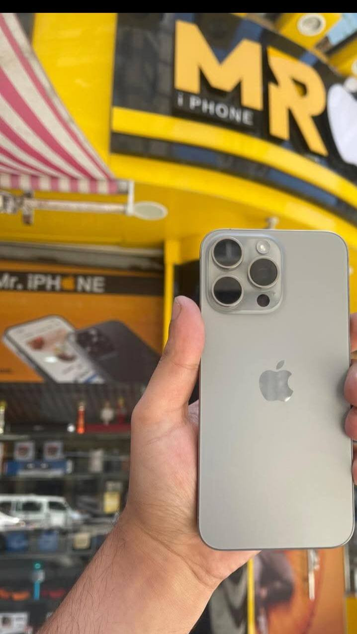 السلام عليكم ايفون 15 برو ماكس
 للبيع جهاز بلادي تاخذه منا تنساني وتترحملي 
بطاريته 88 
جديد بالباكيت مامستعمله 
***********
