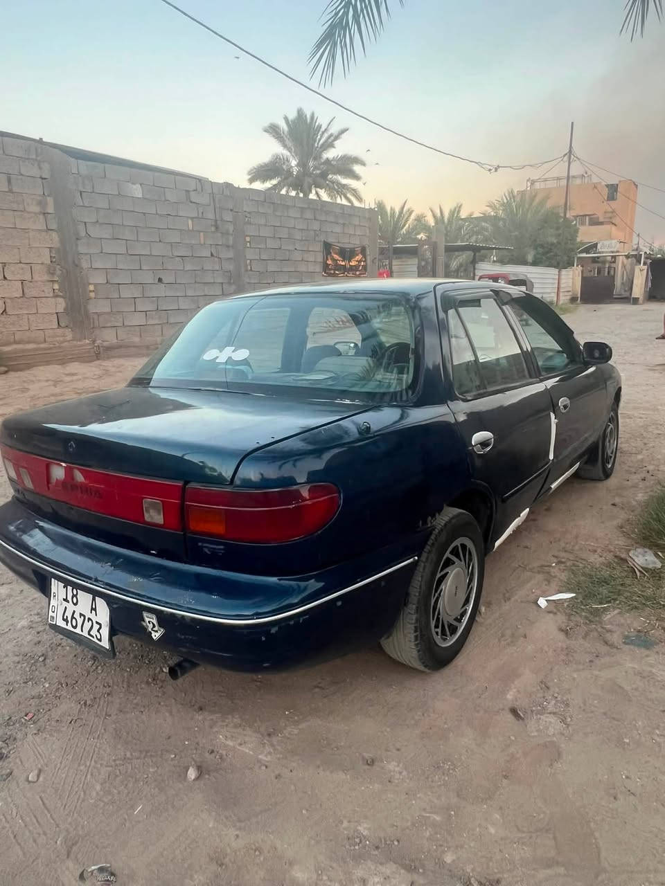 كيا سيفيه موديل 1993
مكينه مفتوح
تاخم تاير جديد
حداديه جديده
رقم بابل بسمنه
تحويل مباشر 
مكان حله ناحيت النيل
السعر 28 وبيه مجال بسيط
الاستفسار
***********
