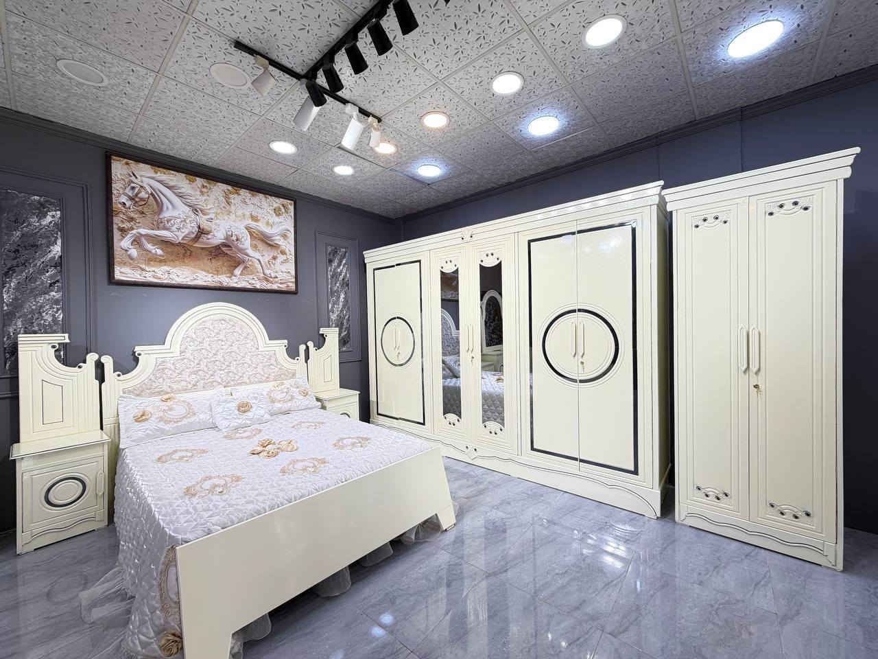 السعر // 975🔥🔥
🔅تفاصيل الغرفة المرمري  ....
خارج ٤ملم ام دي اف 🔺
وداخل معاكس ٣ملم 
صبغ حراري  درجة اولى 
عدد القطع  ٧ قطع 😍
🔺1 //جرباية  قياس  ١٦٠ × ٢٠٠ 
🔺//ميز جانبي ايسر قياس ٥٠
🔺2// وميز  جانبي  قياس ٥٠
🔺3// زاوية ارتفاع مترين عرض ٨٠
🔺4// وميز بلازمه  
🔺5//وميز مراية ارتفاع مترين عرض ١٢٠
🔺6// وكنتور ٦ باب  ارتفاع مترين و١٥ طول ٣ متر و١٥
القطعه الثامنة حسب الطلب شازلون
سعرها ٥٠ الف ❤️

(توصيل مجاني مركز بغداد )
التوصيل يشمل الشد مجاني 🔥
(اطراف ٥٠)
باقي المحافضات حسب البعد
شازلون سعرها ٥٠ الف
شازلون مخزن ٧٥ الف

🔥السعر 975 الف 🔥


**إذا كنت صاحب هذا الإعلان وتريد حذفه لأي سبب، رجاءا أرسل رسالة إلى الدعم الفني**