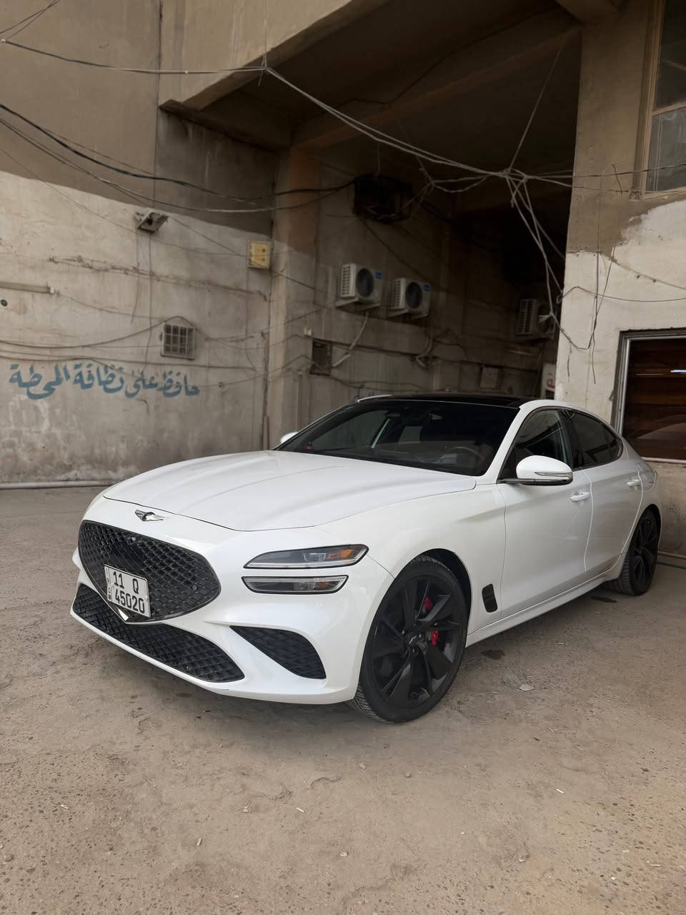 سلام عليكم
جنسسG70 /// 2023 /// 

6سلندر v6

سياره سبورت /// فول مواصفات
حادث بنيد مبدل و شبر بلجاملغ بدون دواخل  
ايرباك  فقط دركه

كير + مكينه  // مكفولات

سياره ماشيه 35 الف فقط

تخم تاير جديد

رقم بغداد بأسمي تحويل مباشر

 مكان السياره // بابل~ حله مركز
تواصل ***********
