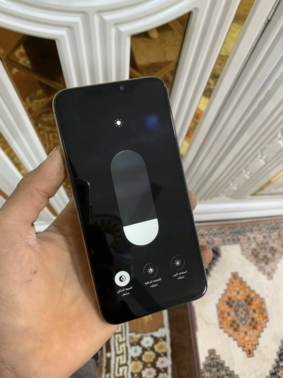 للبيع ايفون ١١ برو ماكس شرق اوسط بطارية ٨٧ الجهاز نضيف كلش زلغ مابي مبدل شاشه ٣ خيارات فقط فيس ايدي شغال الجهاز كله شغال وكل خلل مابي السعر ٢٦٥ الف الشراي واتساب او يتصل مكاني بغداد الامين 
***********
