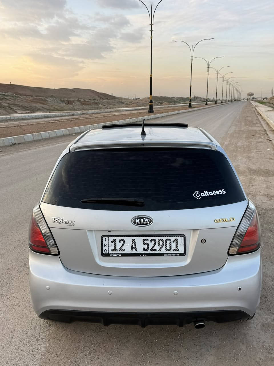 للبيع
كيا ريو موديل 2011 ((مواصفات كولد )) رقم نينوى الجديد
سلايت(فتحة سقف)
تدفئة كشنات
شاشة اندرويد+ دمام 
كامره خلفية
حساسات
طخم تايرات جدد 
محرك 16 شرط لا صرف ولا نفخ ولا تنقيص
كير شرط
باتري جديد
جامات كهرب 
قفل مركزي
ويل كب بلادي
بجم كبس 
ضرر السياره ((جاملغ خلفي فقط))بدون دواخل
السياره من الدعاميه للدعاميه شرط ترايك وين ما يعجبك

السعر خاص او الاتصال عالرقم
***********
***********
