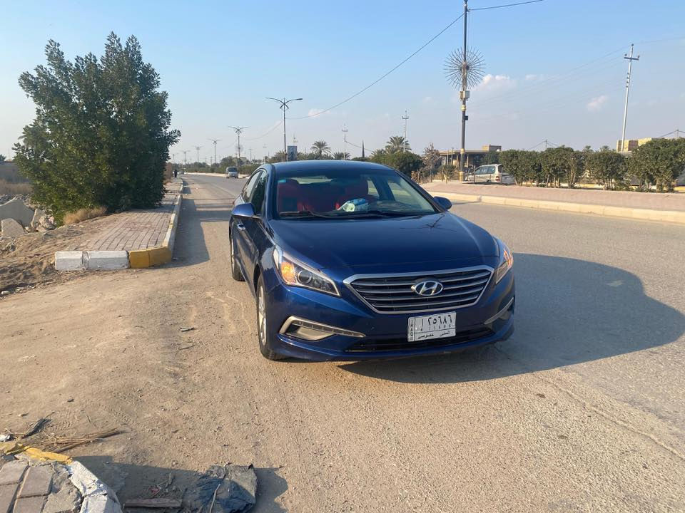 السلام عليكم 
سوناتا وارد امريكي موديل 2016 ضربتها جاملغ وبنيد بامريكا فقط 
جاهزة من كلشي مابيها اي نقص وسونارها موجود بصور المنشور 
سيارة باسمي تحويل مباشر مكاني السماوة 
***********
*********** 
واتساب او اتصال
