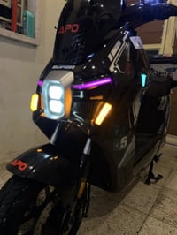 دراجه شحن نوع APO بطاريه ليثيوم (72 V) (30A)  ملف 2000 واط ماشيه 6500 ...