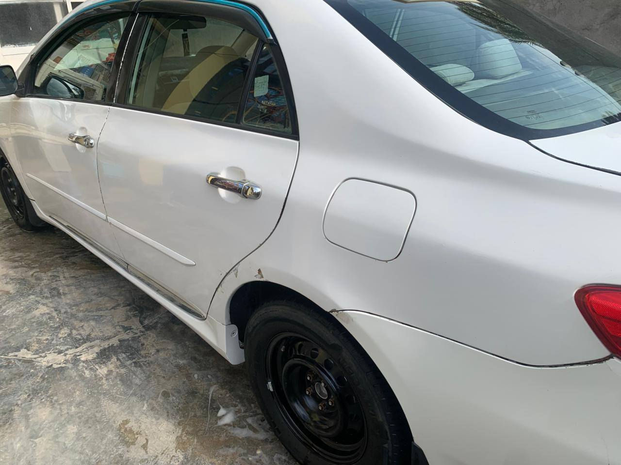 سلام عليكم ورحمة الله وبركاته
للبيع او مراوس 
كورلا ٢٠٠٨ محدث ١٣ خليجي
مكينه ١٦٠٠ ابيض خير من الله
كير وصدر كفاله
شاشه وكامره خلفيه 
تبريد شغال عوزه بس كهربائيات
تخم ويل جديد تايرت زينه 
ما بيه نقص
قاعده فيتبم جديده 
صبغ حزام تكم قماره كفاله
بيه ضرر بل جاملغ الامامي كلشي موضح بل صور
وبيه طخه بسيطه بهلال الجاملغ الخلفي موضح بل صور
رقم بغداد شرط تحويل مباشر
مكاني ديالى الخالص ناحيه السلام
رقم هاتف *********** او خاص
سعر سياره ٨٥ وبيه مجال للشراي
