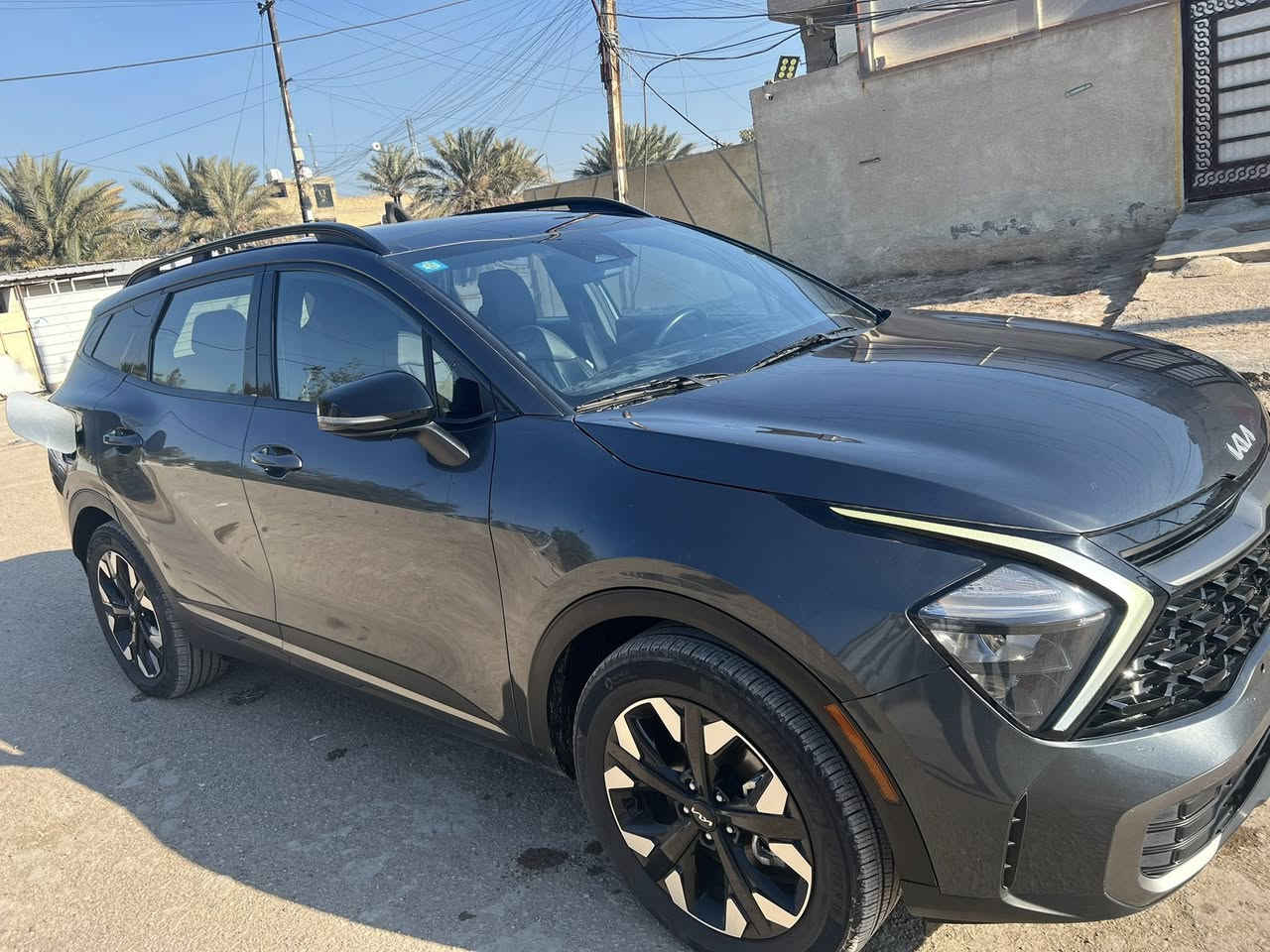 السلام عليكم 
سبورتج ٢٠٢٣ X Lien بلك ان وارد امريكي ضرر بنيد مبدل اصلي بيه بارد بالجاملغ وبالباب الخلفي مال تحميل السياره بدون صبغ ***********
