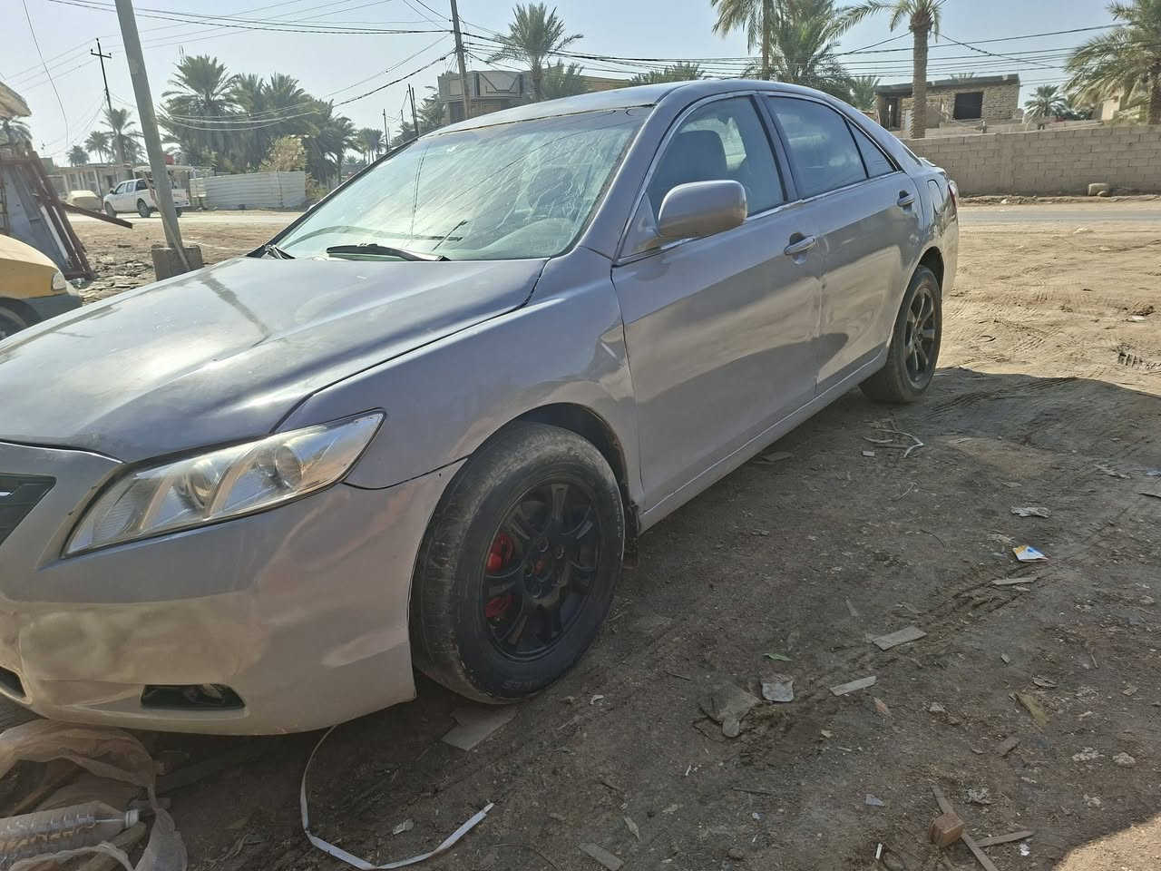 السلام عليكم ورحمة الله 
كامري 2007 وارد ضربه صفحه وصبغ عام گير مكينه شرط تتخم تاير حداديه كهربائيات كلها شغاله رقم نجف الماني سنويه بعدها مساقطه السعر 55وبيها مجال
مكاني ديوانيه *********** واتساب
