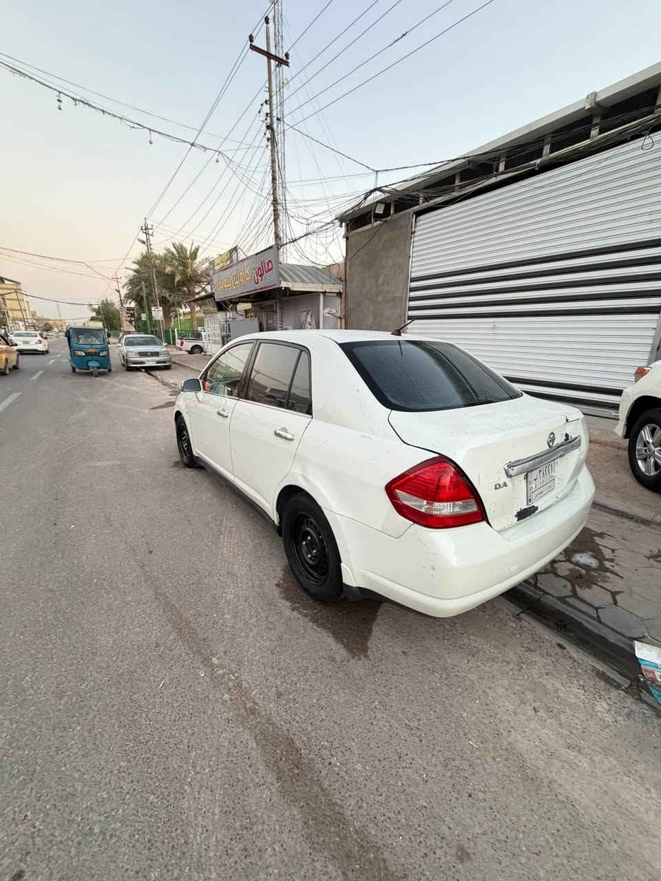 نيسان تيده ٢٠٠٧محدث 9مكينه كير تبزيد كله جديد السياره بيه جاملغين صبغ الخلفيات بيه طخه بل جنطه الباقي شواصي لغود حوض كفاله من الطخه واي شي السعر ٧٠وبيهً مجال مكاني النجف ***********
