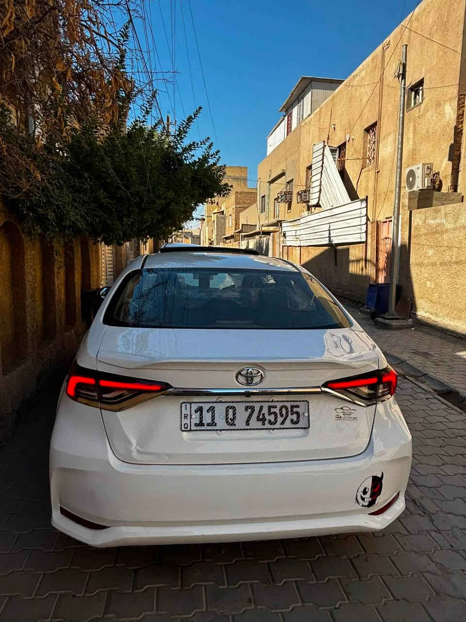 كورلا 2024 شكل الخليجي هايبرد
السياره بيها جاملغ خلفي صبغ 
السياره 
فتحه 
جلد 
شاشه كار بلي
بصمه 
العنوان بغداد البياع 
السعر 136 وبيها مجال 
***********
