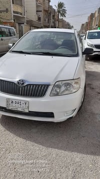 للبيع تويوتا كورولا موديل ٢٠٠٦ رقم بغداد مشروع وطني مكينة وكير جاهزات ...