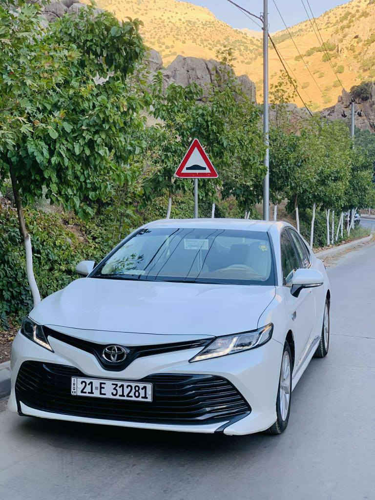 تۆیۆتا کامری 
مۆدێل 2020
ڕەنگی سپی سەدەف
سفری شریکە جیهان سلێمانی
چوار بستۆن
گێڕو مکینە بێ عەیب بەشەرت
ماوەی ڕۆشتنی پەنجا هەزار کیلۆمەتر
ساڵانەی نوێیە
تەواوی پارچەی شریکەی لەگەڵدایە گاعی شریکە رانەخراوە
دوو سویچی شریکە
سەیارەکە تابلێت جوان و تازەیە 
مواسفاتLE خلیجی
ناوزەرد
نرخی کۆتایی 220 وەرەقە
***********
*********** السليمانية, العراق
