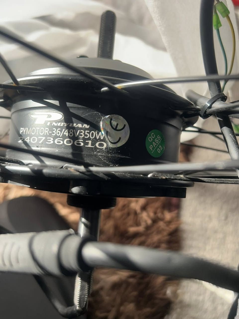 ويل شحن حجم 27 ونص
للبيع السعر 95 الف مع التوصيل
دشلي 11 سبيد 
48 V
350 W
يتوفر روصيل جميع المحافظات
للاستفسار خاص او وتساب
***********
