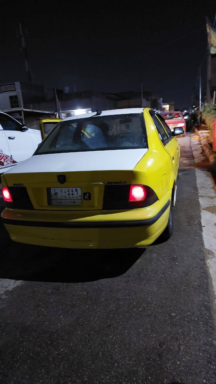 سمند مديل9🍋ليموني سياره جاهزه  معمره بدون خياس مكينه كير كهربئيات شغاله دينمو سلف باتري جديد دوشمه جديده ارضيه جلد رقم بغداد سياره مداور ثاني يوم مكاني كوت السعر ٢٥بيه مجال  ***********
