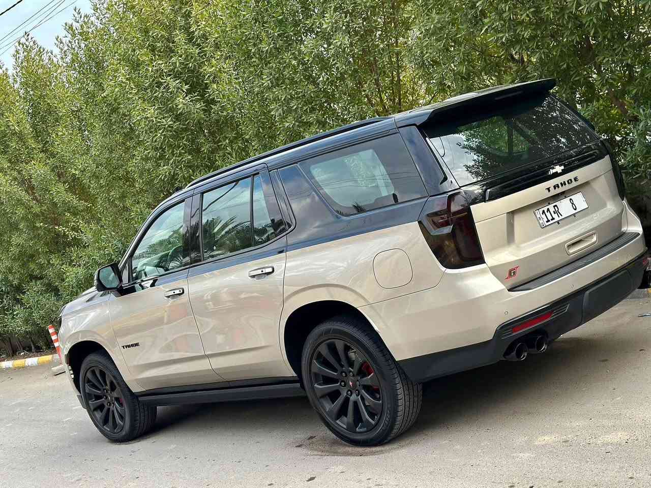 ⛔️⛔️مميزه جداً والوحيده⛔️⛔️
⛔️ تاهو الوحيده بهذا اللون 2021 
‏ Two colors تو كلر لونين بلادي ✅
⭕️ماشيه 26 الف كيلو حقيقي 
مغلفه PPF من ال2022 

مكانها بغداد ***********
