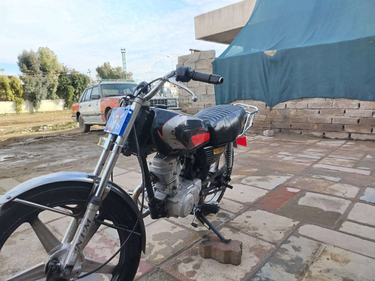 السلام عليكم #للبيع محرك ساعه كلجات دبلات كله جديد تخم تاير جديد ابريكات امامي خلفي لمس #سعر 250بي مجال لطيبين مكان كركوك #***********
