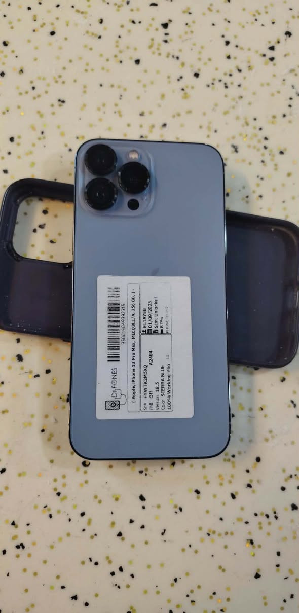 السلام عليكم ايفون 13 برو ماكس ذ262 بطاريه 86 مكفول لون بحري امريكي بيع او مراوس بوكو F7 او بوكو X8 برو من الصويره مكاني صويره حي الاسرى


**إذا كنت صاحب هذا الإعلان وتريد حذفه لأي سبب، رجاءا أرسل رسالة إلى الدعم الفني**