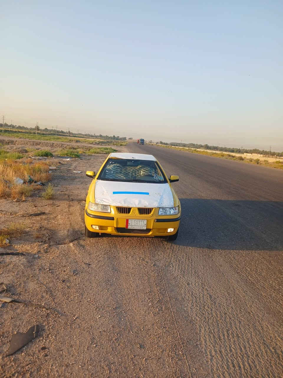سلام عليكم سياره لبيع سمند موديل ١٠ تخم تاير حداديه تبريد بس المكينه كايمه
كير مكفول سعر ٢٥ وبيها مجال حك الجيه المكان الدوانيه قضاء الشاميه ***********
