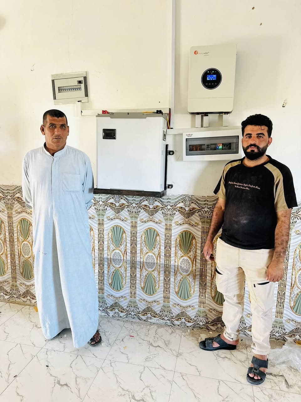 تواصل كوادر سما بغداد عملها المتميز في ربط منظومات الطاقة النظيفة، بأحدث التقنيات وأفضل الحلول لضمان كهرباء مستقرة وخدمة موثوقة.

للحجز والاستفسار:
السيد وائل أبو محمد – مدير المبيعات
📞 ***********
