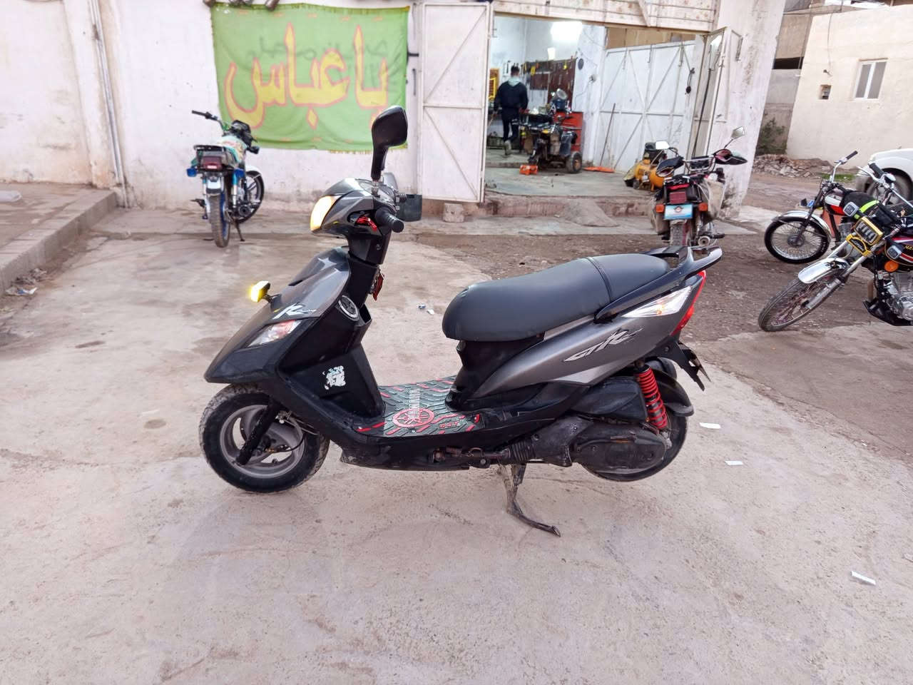 دراجه ماكس ياباني رمبه
فول ناضفه 
800 الف و بي مجال
رقم الموبايل: ***********
