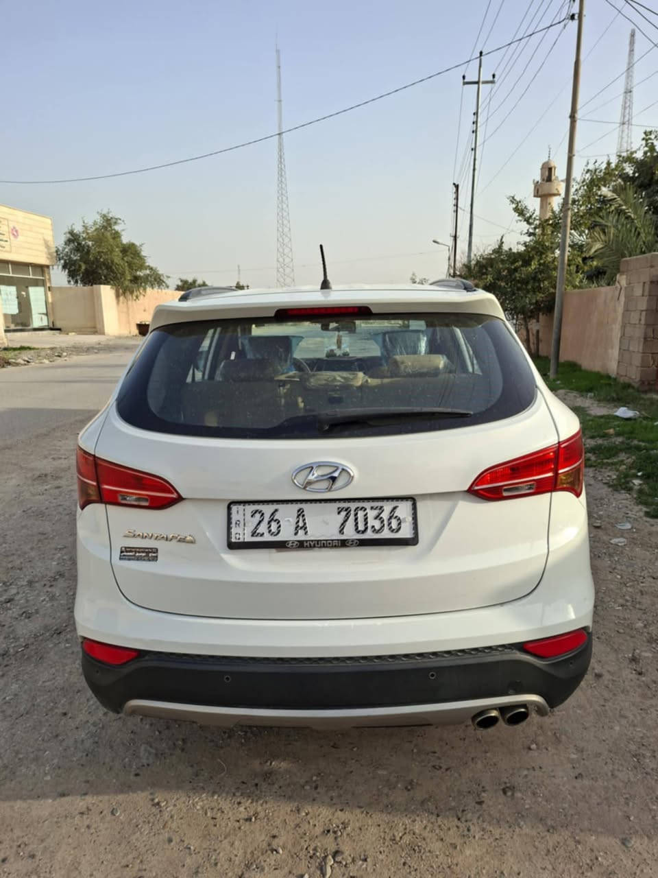 سنتافي موديل ٢٠١٣ خليجي مكفولة كفاله عامه سبعه راكب ثلاث قطع تبريد محرك 2400  رقم صلاح الدين بسمي شرط تحويل سعر  155. مكاني تكريت هاتف ***********
