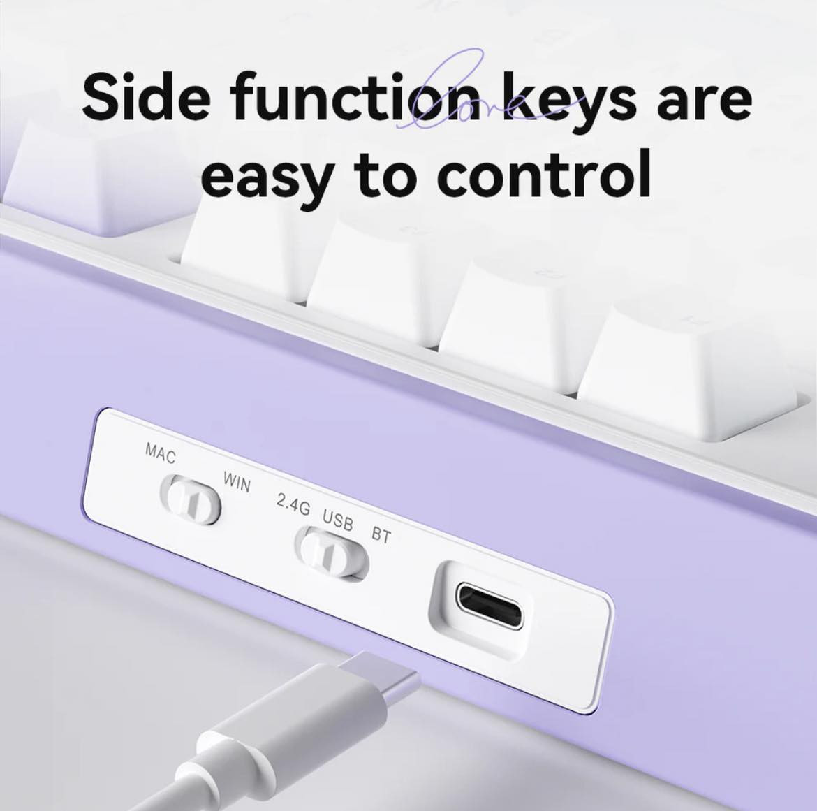 🚀 كيبورد الألعاب الاحترافي Ajazz AK980 – الفخامة والأداء في قطعة واحدة!

✨ أهم المميزات:
• شاشة ذكية (1.14-inch TFT): شاشة ملونة تعرض لك الوقت، حالة البطارية، وضع الاتصال، وتقدر تضيف فيها صور GIF متحركة من ذوقك! 🖼️

• بطارية وحش: سعة 8000mAh، تدوم معك حتى 28 ساعة والـ RGB شغال، وتوصل لـ 110 ساعة بدون إضاءة. انسى الشحن! 🔋

• 3 أوضاع اتصال: (بلوتوث، 2.4G لاسلكي، وسلكي USB-C) عشان يشتغل على كل أجهزتك بكل سهولة. 📶

• Hot-Swappable: تقدر تغير السويتشات بكل سهولة بدون لحام وتصمم صوت الكيبورد اللي يريحك.

• تصميم Gasket Structure: لضمان أنعم تجربة كتابة وأفضل صوت "Thocky" ممكن تسمعه. ⌨️

• إضاءة RGB ساحرة: أنماط إضاءة متعددة تعطي الـ Setup حقك مظهر خرافي.

• متوافق مع الكل: زر خاص للتحويل السريع بين نظام Windows ونظام Mac.

🌟 الحالة: جديد (كرتون)

#Ajazz #AK980 #MechanicalKeyboard #Gaming #RGB #Setup #كيبورد_جيمنج #ارقام_مميزة #تكنولوجيا #العراق🇮🇶


**إذا كنت صاحب هذا الإعلان وتريد حذفه لأي سبب، رجاءا أرسل رسالة إلى الدعم الفني**