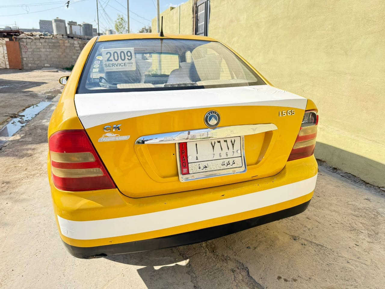 السلام عليكم 
سي كي 
موديل 2009
كير محرك شرط 
صدر امامي خلفي جديد 
تايرات جدد شادهن 
بدون ضربه 
سياره مال رزق دواخل نضيف 
سنويه عضم عاج موازي شرط تحويل 
بطاقه بنزين بيها 
نقابه مصفر شهري وسنوي 
السعر 38بيها مجال 
اتصال ‏‪***********‬‏
