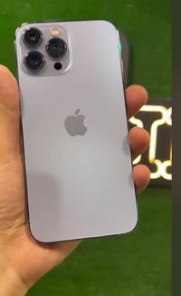 ايفون 13 برو ماكس ذاكرة 128 امريكي نموذج M شرط نورمال البطارية 85 بلاد...