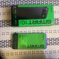 انفينكس سمارت 10 سمائي كامل الملحقات ما صارلي شهرين من مشتريه الذاكره ...