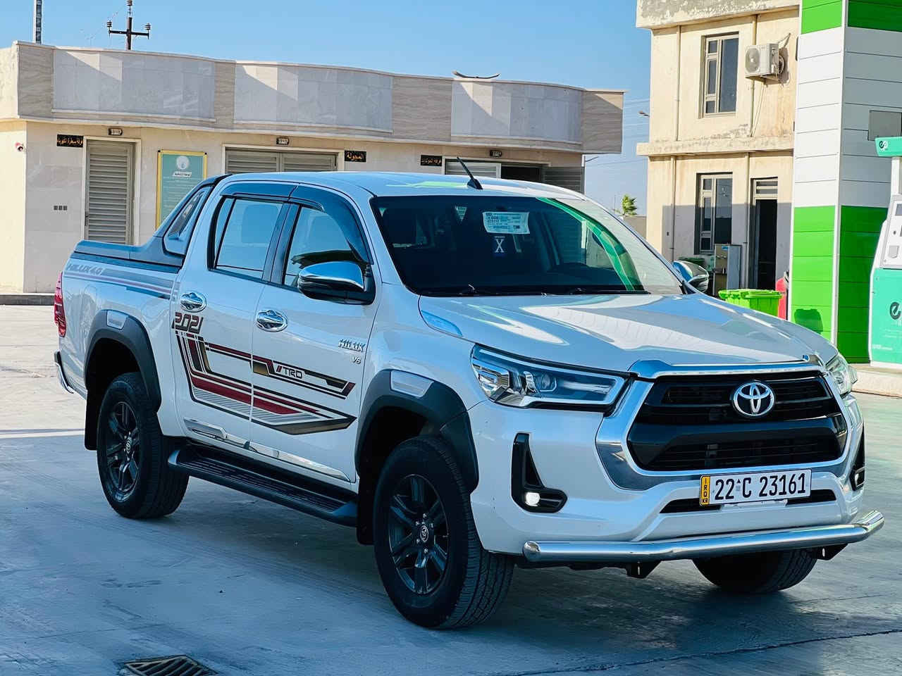 ا
السلام عليكم.   للبيع. TRD.    موديل 2021
أربيل دولي.     تحويل مباشر.      بشرط 

ساير كويتي.   باب اول.     فول مواصفات 
V6.   كير.  محرك.   كفاله. 
ماشيه 150,509

صبغ جاملغ.   امامي.   فقط!!!     والباقي كفاله
شرط الفحص.    

السعر. 31,000.   $$$. وبيه مجال شي بسيط 
مكاني.   الفلوجه.  الكرمه. 
رقم هاتف.   ***********
