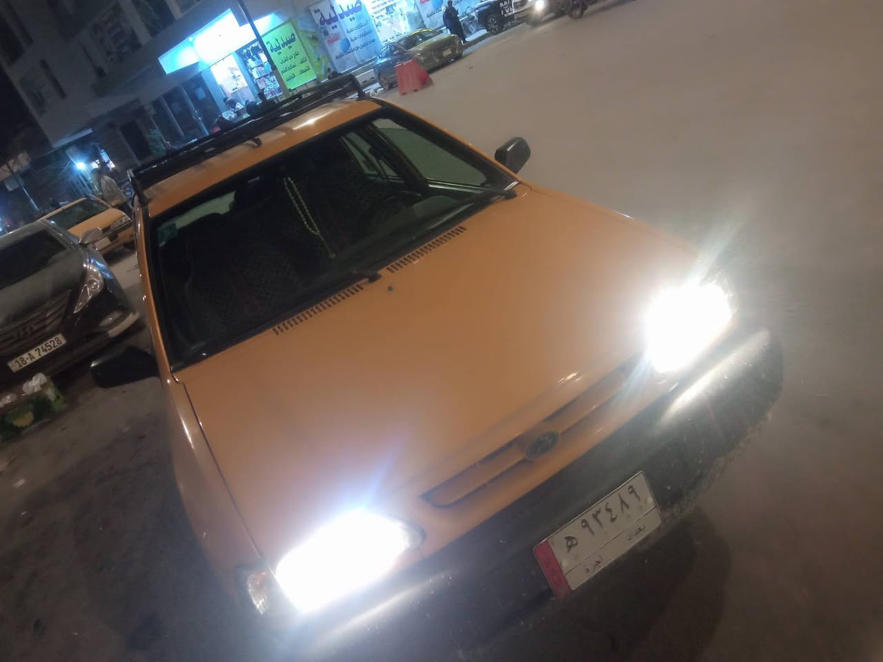 السلام عليكم ورحمه الله وبركاته سيارة سايبا للبيع موديل 2018كيرمحرك كفالة عامة تبريد كفالة شاشة كامرة ويلكب حدادية جديدة تخم تاير جديد كهرباء شغالة بيها خشم الجاملغ طخة خفيفة اصبعين شرط السونار مكاني بابل مركز وهذا رقمي *********** السعر57وبيها مجال قليل
