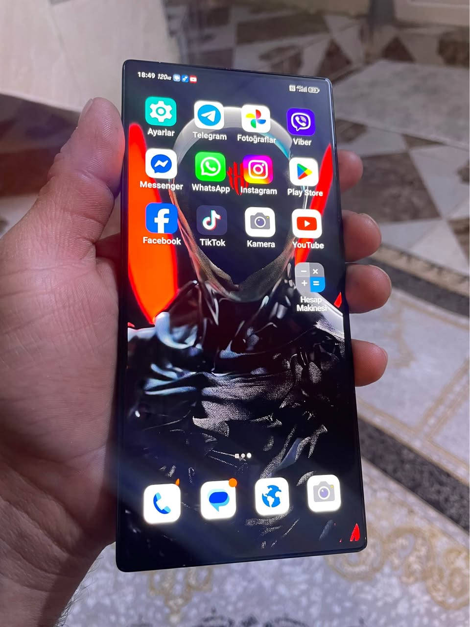 Redmagic 9 pro ram 12+12 256gb lok bashart nakrawa nrxi 600 hazar maqamala Hawler *********** أربيل, العراق
