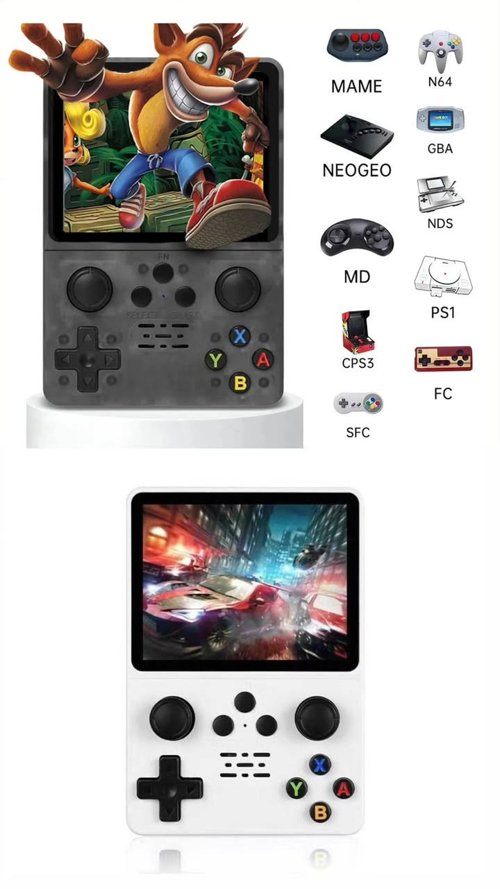 السلام عليكم
متوفر اجهزة محاكي العاب 

يشغل العاب 
PSP - PS1 - DREAMCAST - NINTENDO 64 -
و باقي اجهزة الريترو

يتوفر توصيل محافظات 

للتواصل خاص او على الرقم : 
***********
