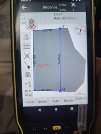 النجف • رفع واقع أرض • تقسيم أرض