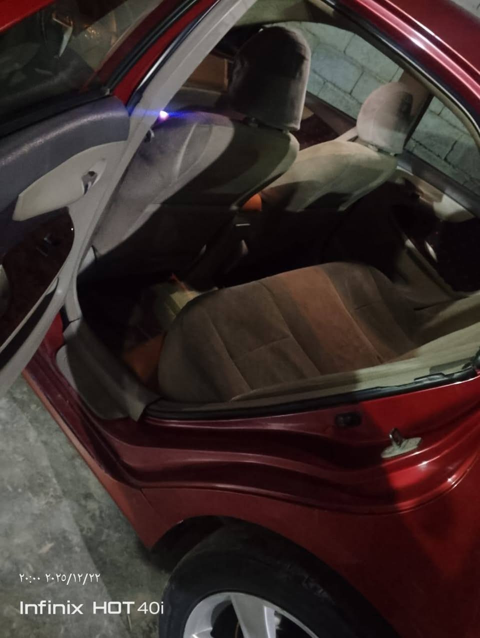 السلام عليكم كورلا موديل ٢٠٠٨ بسمي سنويه وارقام جدد ل٢٠٣٠ بلاديه بيها جراد خليجي سعر ٨٨ بيها مجال الستفسار *********** مكان سياره بغداد ابوغريب
