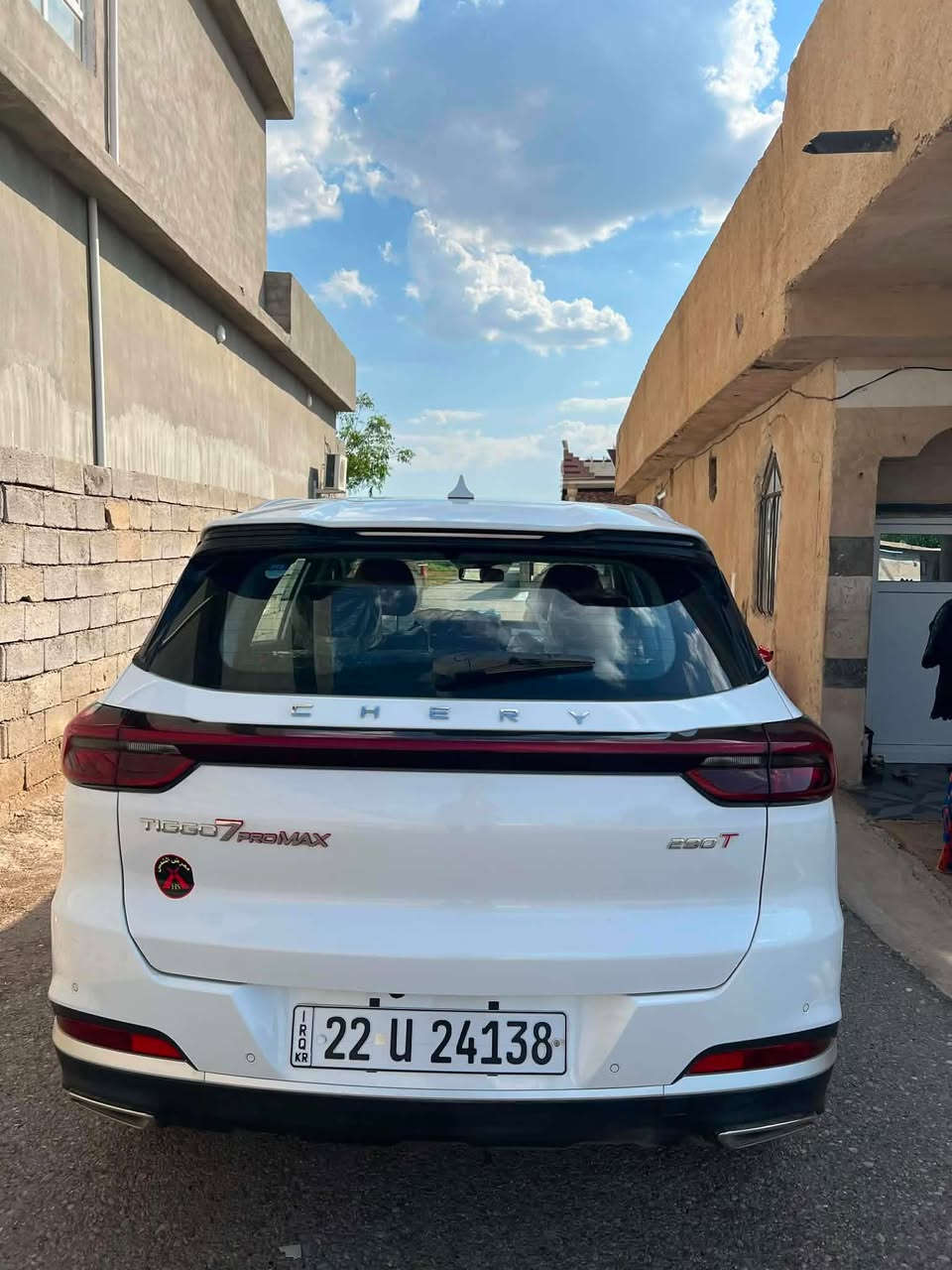 شيري بروماكس فول مواصفات 7 نظام بانزين فقط بانزين عادي محرك ١٦٠٠ تيربو
السيارة موديل ٢٠٢٤ استلام شهر الخامس ٢٠٢٦ ماشيه ٥٠٠٠ كم 
مراصفات الفول معروفة 
تبريد وعزل فول 
رقم اربيل تحويل مباشر 
السعر ١٨٠ ورقة او مراوس بسيارة اقل 
للاستفسار 
***********
