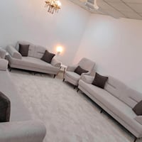 طقم كنبات ١٠نفر • يدوي • قماش ضد المي