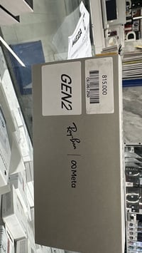 متوفر نظارات ريبان الجيل الثاني اصدار وايفر مستخدمه كجديد نظافتها١٠٠٪؜...