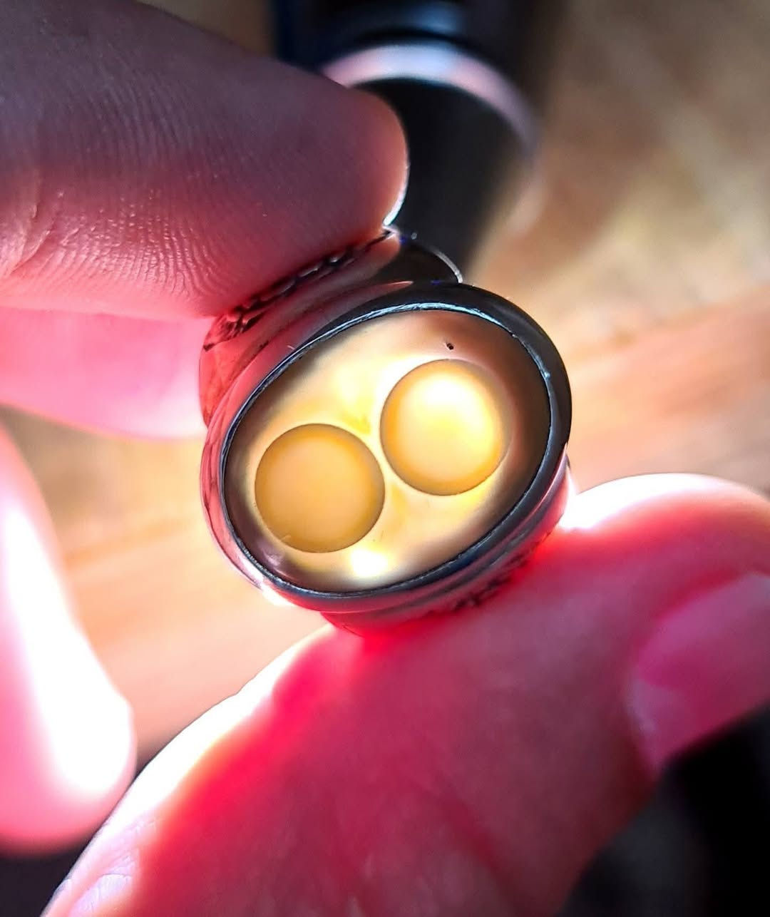 للبيع سليماني عينتين زيتوني تحفة
صياغة ثقيلة يدوية يوجد توصيل ان شاء الله قياس الخاتم 
(21)


**إذا كنت صاحب هذا الإعلان وتريد حذفه لأي سبب، رجاءا أرسل رسالة إلى الدعم الفني**