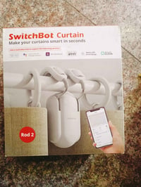 محرك الستائر الذكي SwitchBot Curtain Rod 2 (نسخة القضيب الإسطواني)الوص...