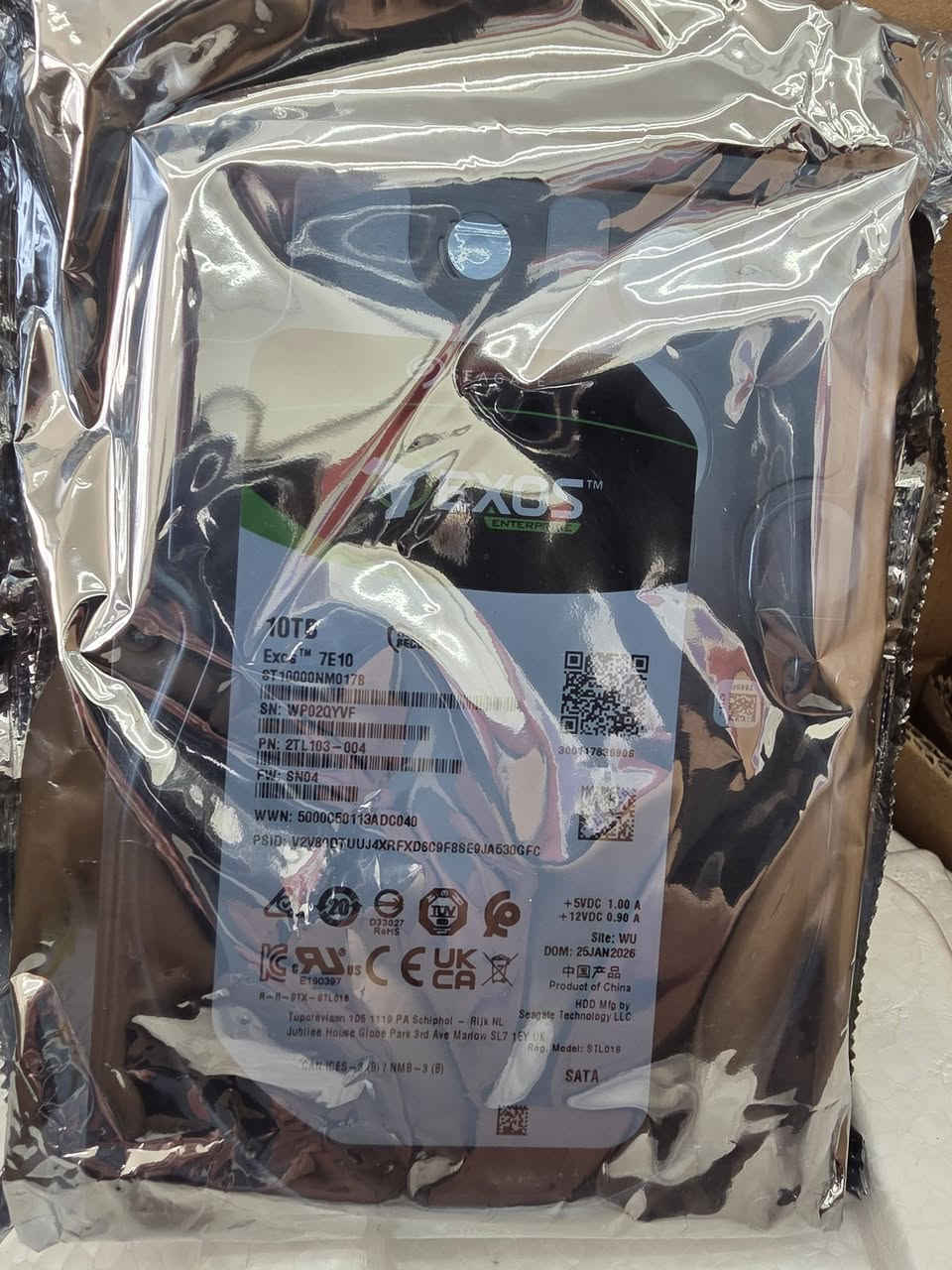وصول وجبة جدیدة من هاردات الاصلیة مع ظمان 3  ‌سنوات WD-Segaet
توصیل للكل محفظات بلاد
4TB
8TB
10TB
12TB
3 Years Warreinty
شركة حلبجة سیكوریتی 
السلیمانیة شارع سالم
WA
***********
