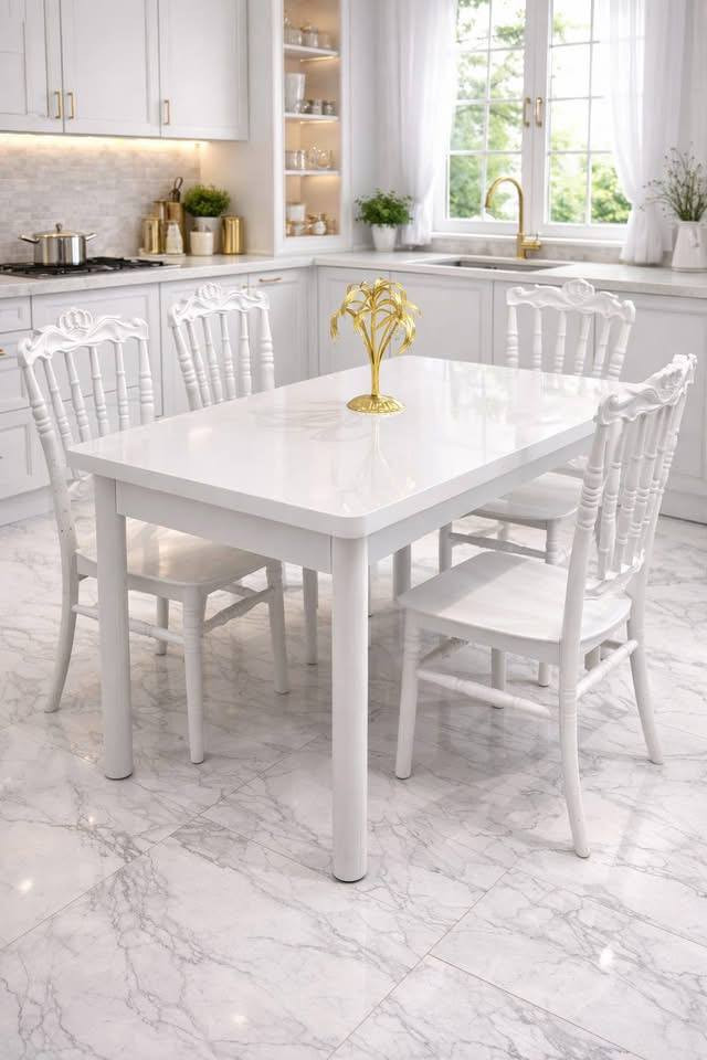 ميز طعام ٤ كرسي
قياس الميز ١٢٠*٧٠ سم 

السعر خاص
😇😇😇😇
توصيل داخل بغداد 5 
اطراف 10
محافظات 15


**إذا كنت صاحب هذا الإعلان وتريد حذفه لأي سبب، رجاءا أرسل رسالة إلى الدعم الفني**