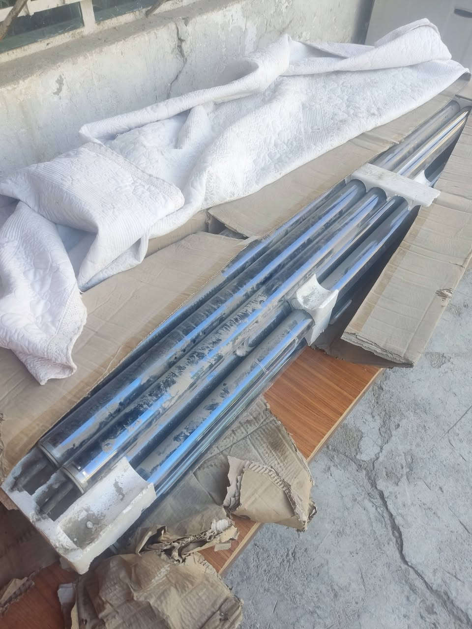 السلام عليكم إعادة النشر بسبب ظروف المشتري هيترات على الطاقة الشمسية السعر 170 ألف التفاصيل داخل الفديو مكاني بغداد قرب علوة الرشيد الدورة ***********. ***********
