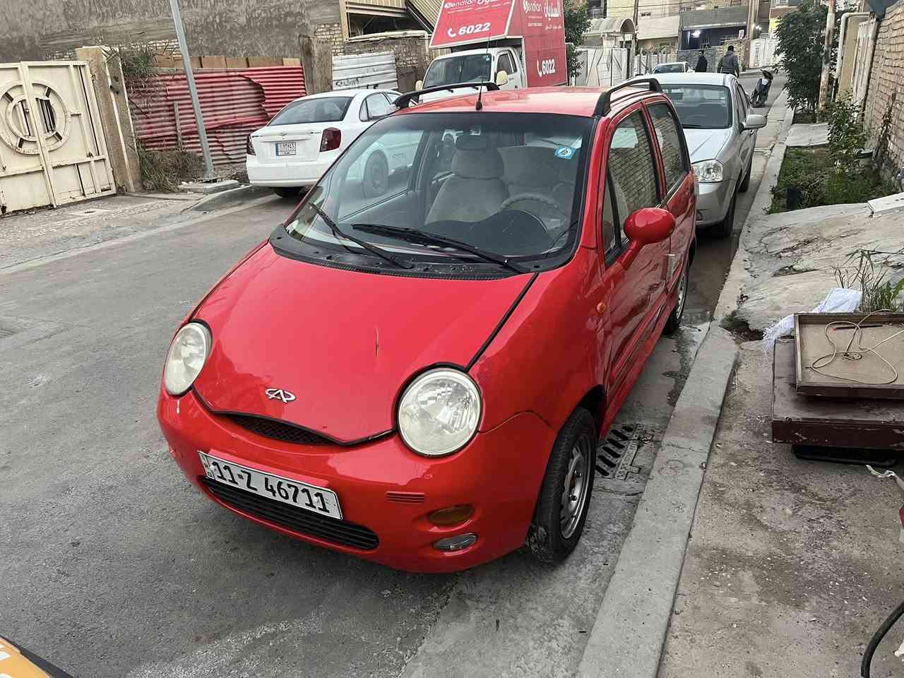 السلام عليكم    كيو كيو  2010 مكفوله مكينه كير اوتو صبغ تبديل عدا الدعاميات وبيه طغه بسيطه جاملغ خلفي تبريد شغال سيارة جاهزه رقم انكليزي بسمنه هزه جديده مكاني بغداد الثعالبة قرب سيطرة الشعب 
للتواصل  ‭   0770 421 8539‬ السعر 28 وبيه مجال
